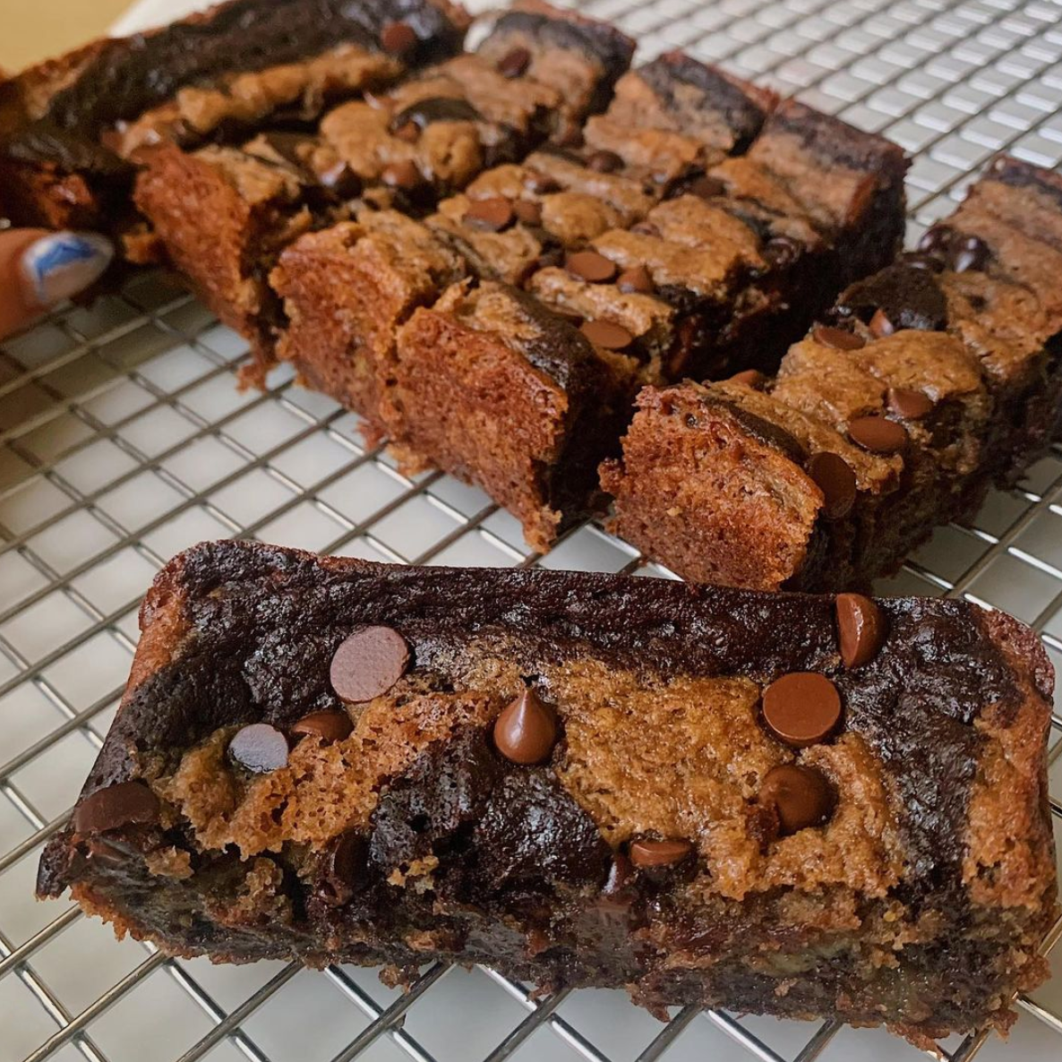 Salted Caramel Swirl Brownies &ndash; GoNanas