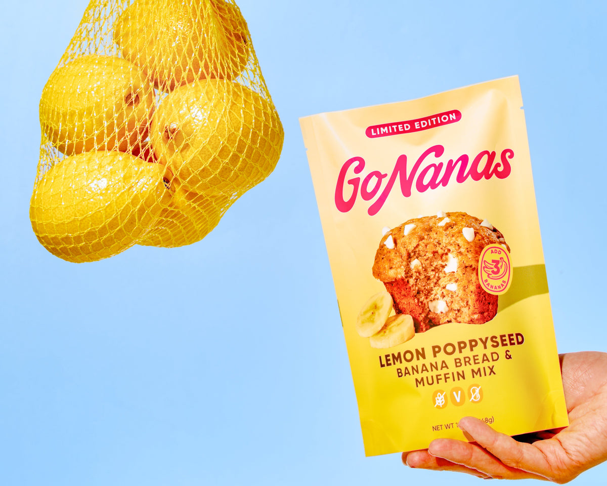 Lemon Poppyseed Banana Bread Mix – GoNanas