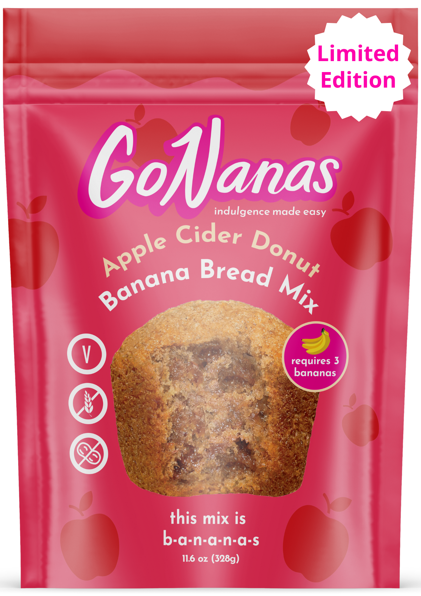 Apple Cider Donut Banana Bread Mix