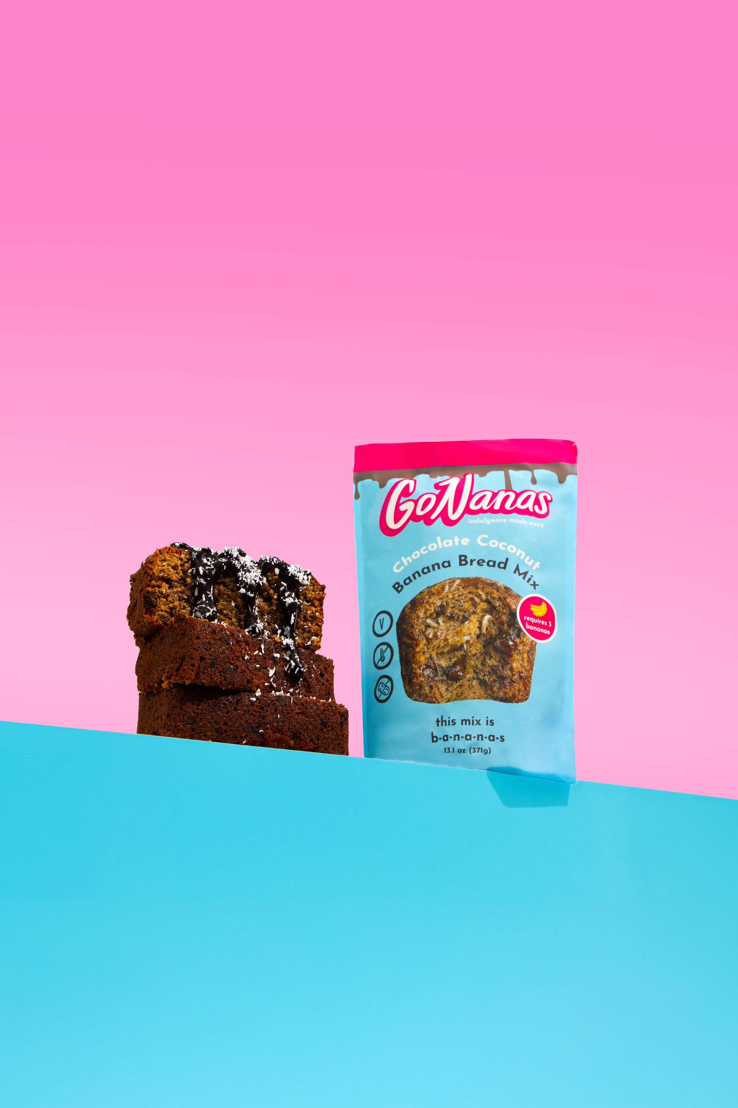 Chocolate Coconut Banana Bread Mix