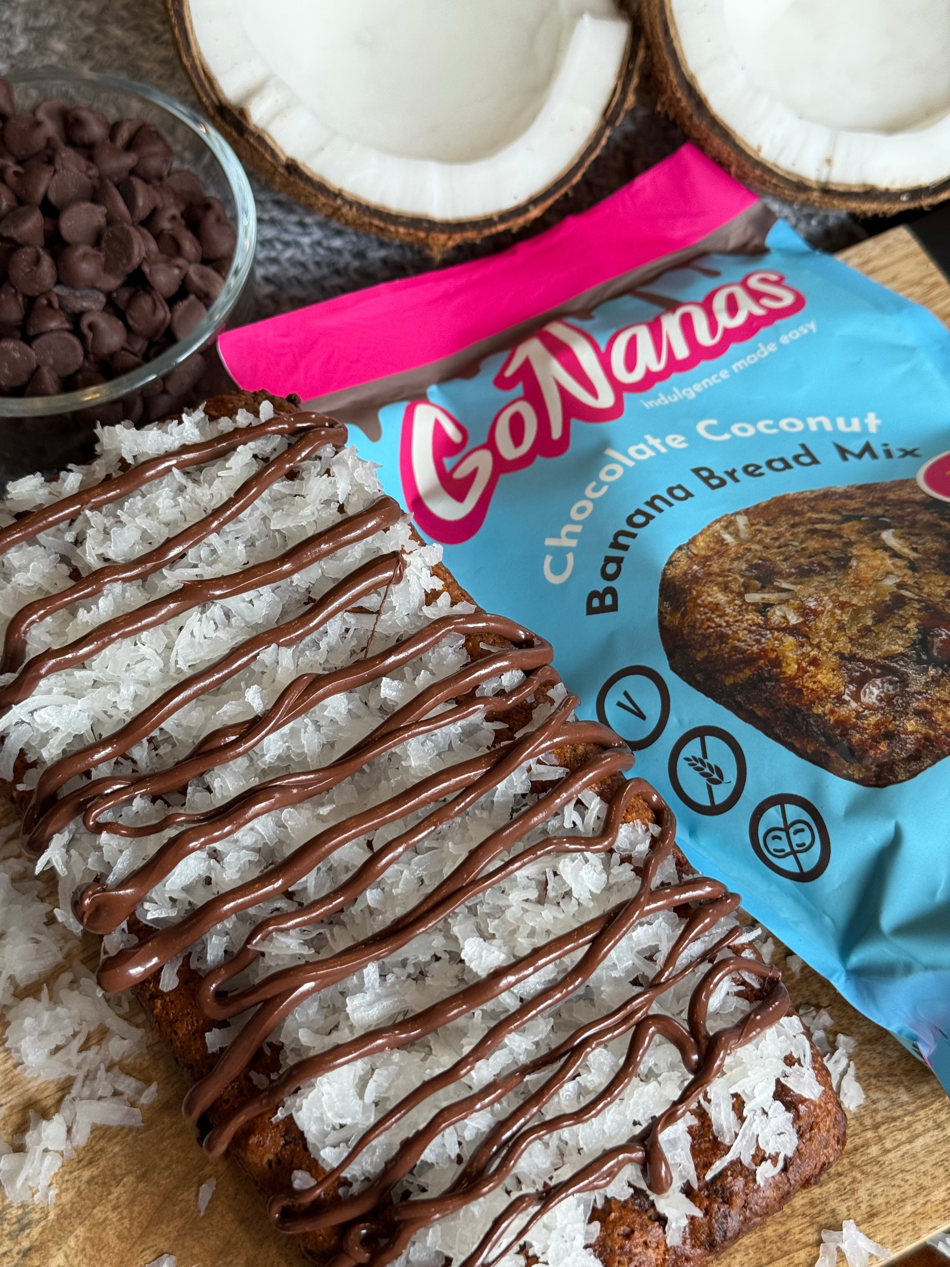 Chocolate Coconut Banana Bread Mix