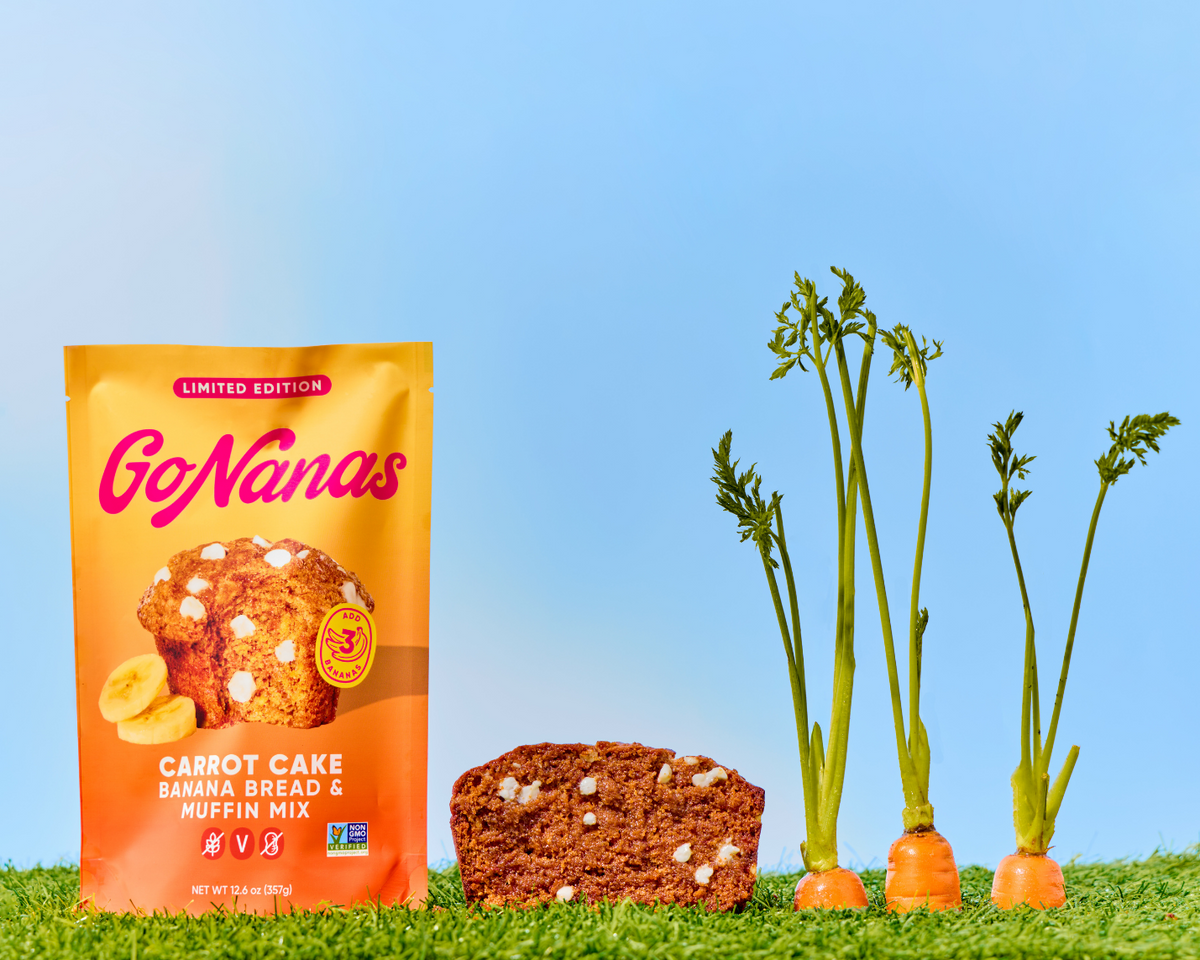 Carrot Cake Banana Bread Mix – GoNanas