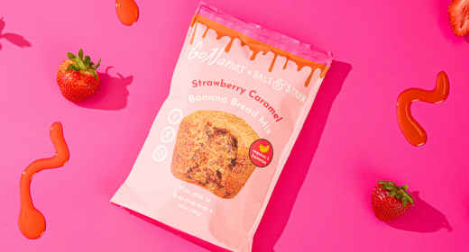 Strawberry Caramel Banana Bread Mix