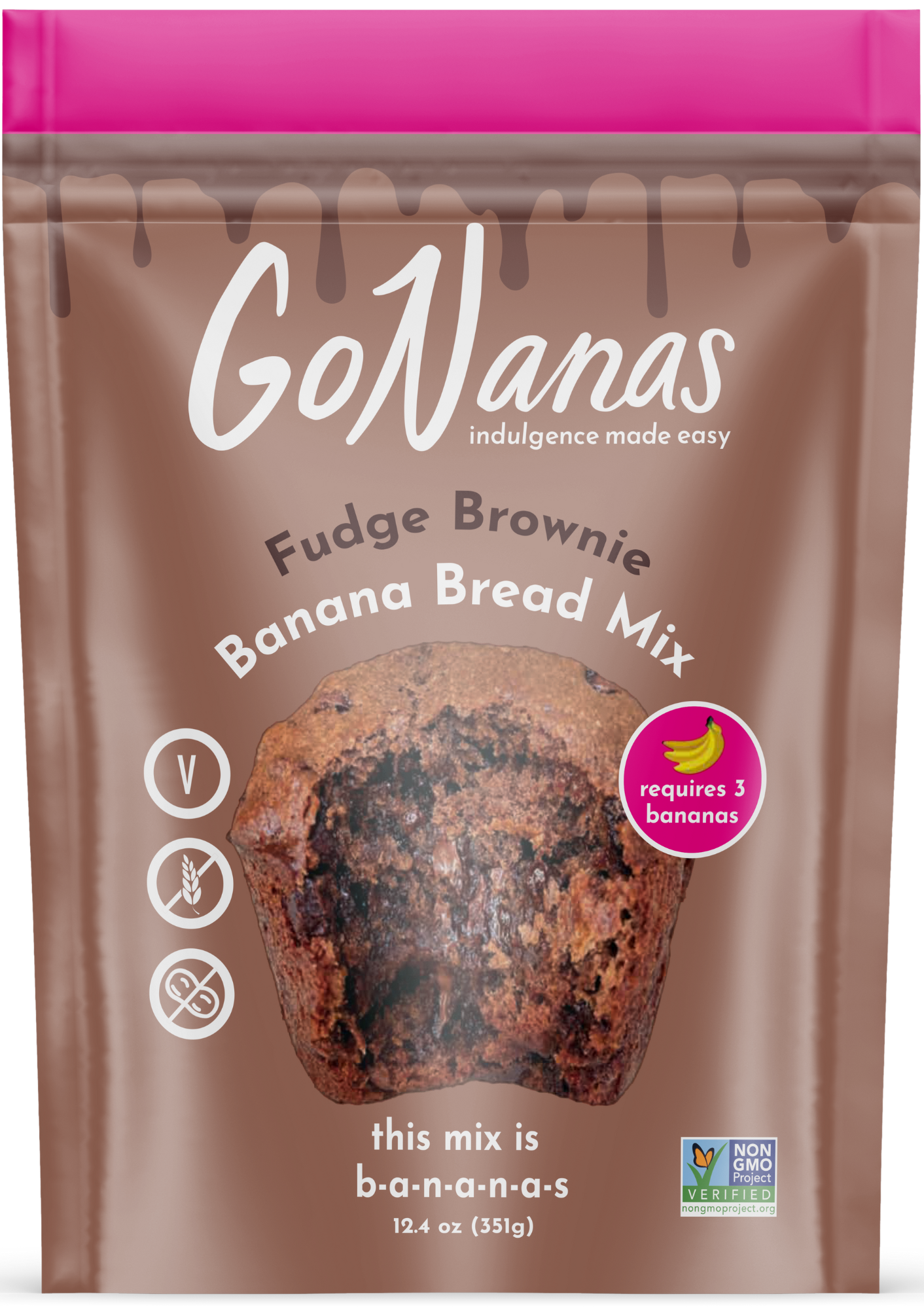 Fudge Brownie Banana Bread Mix