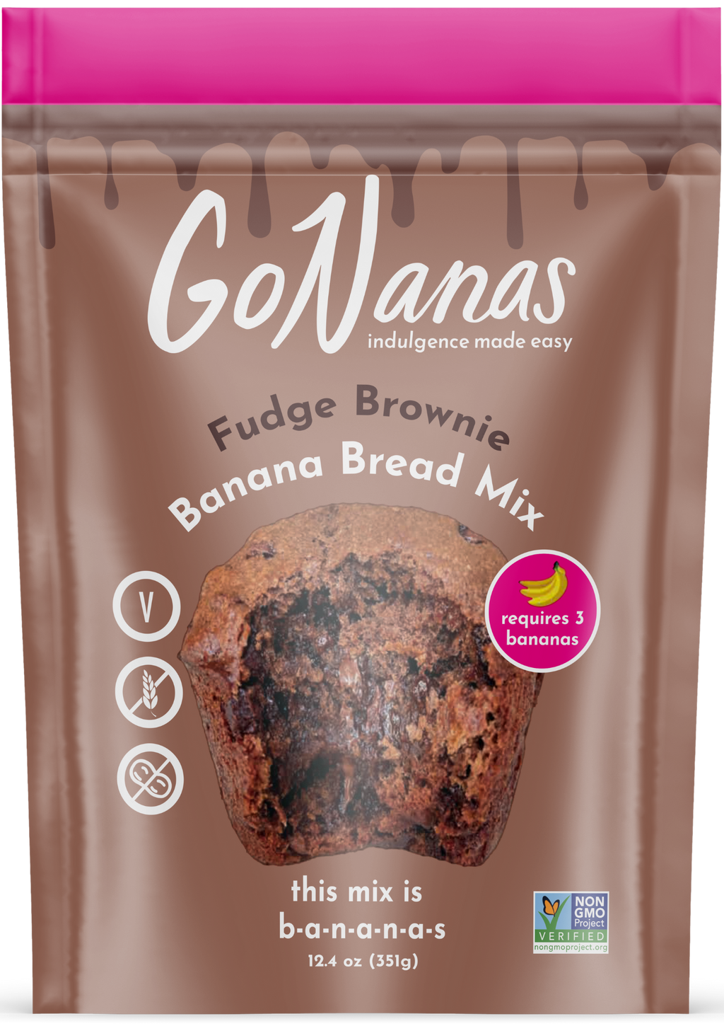 Fudge Brownie Banana Bread Mix