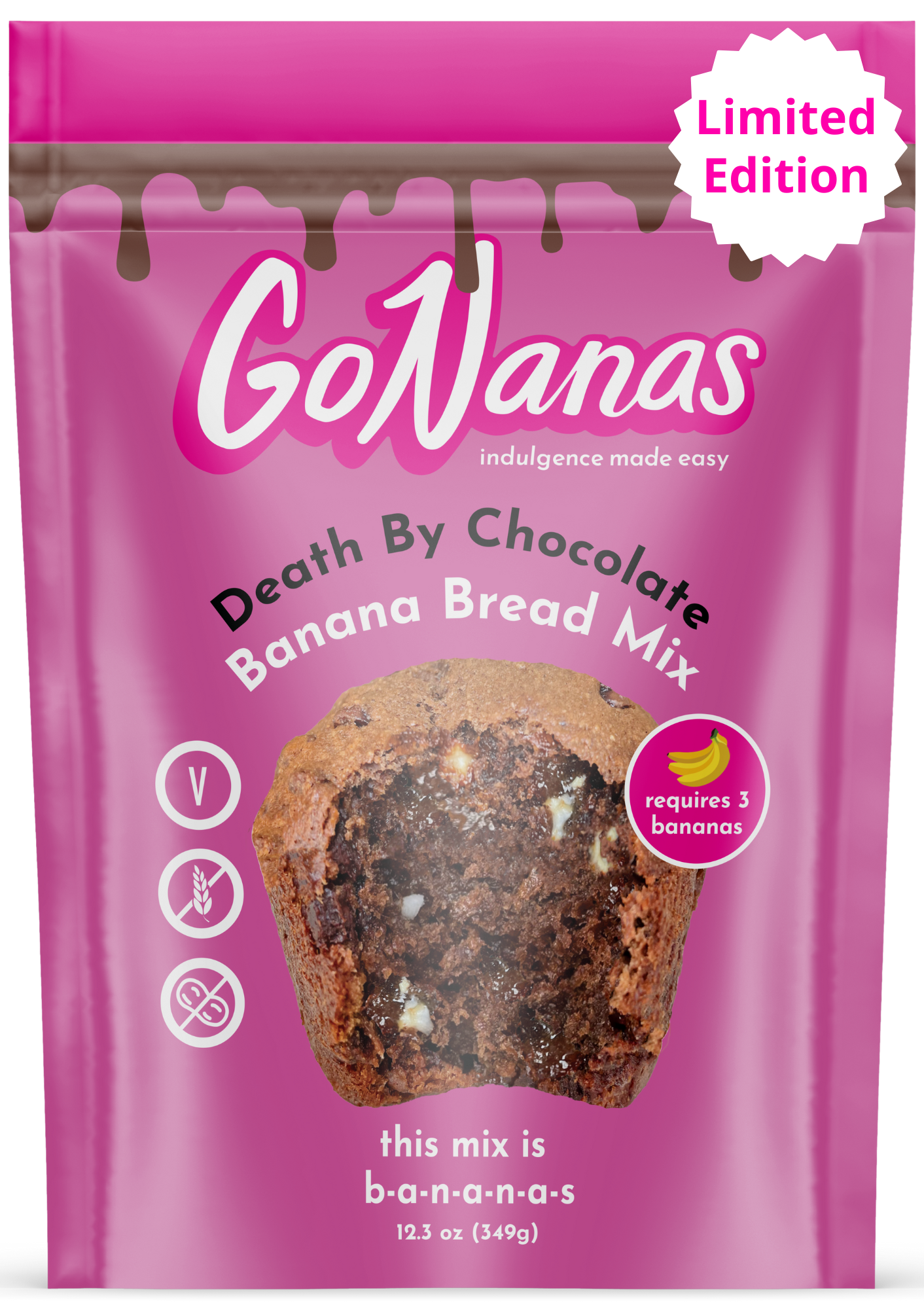 Death By Chocolate Banana Bread Mix