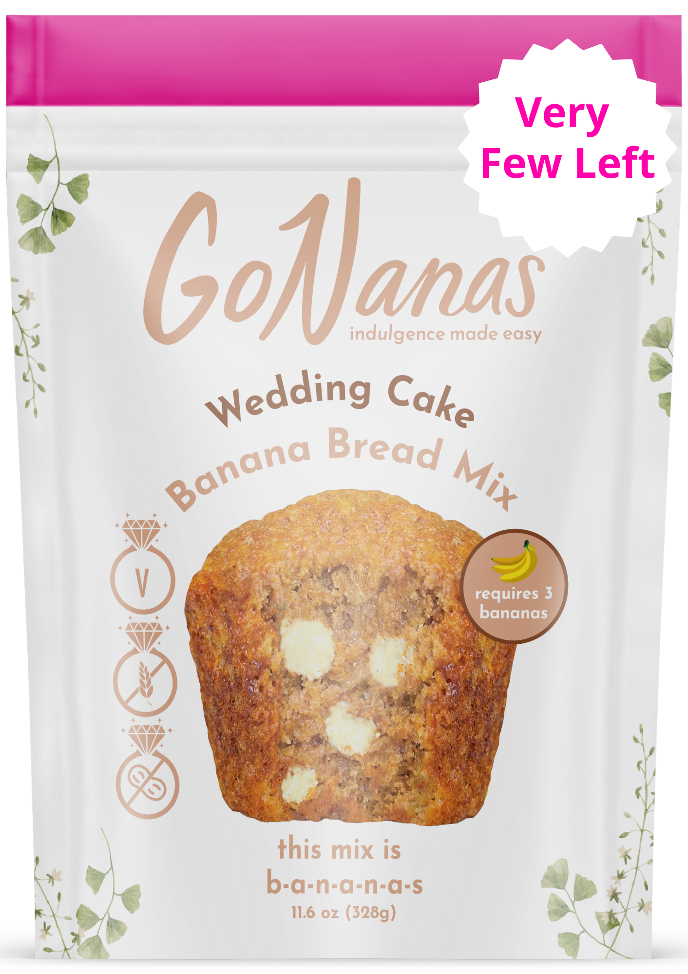 Wedding Cake Banana Bread Mix