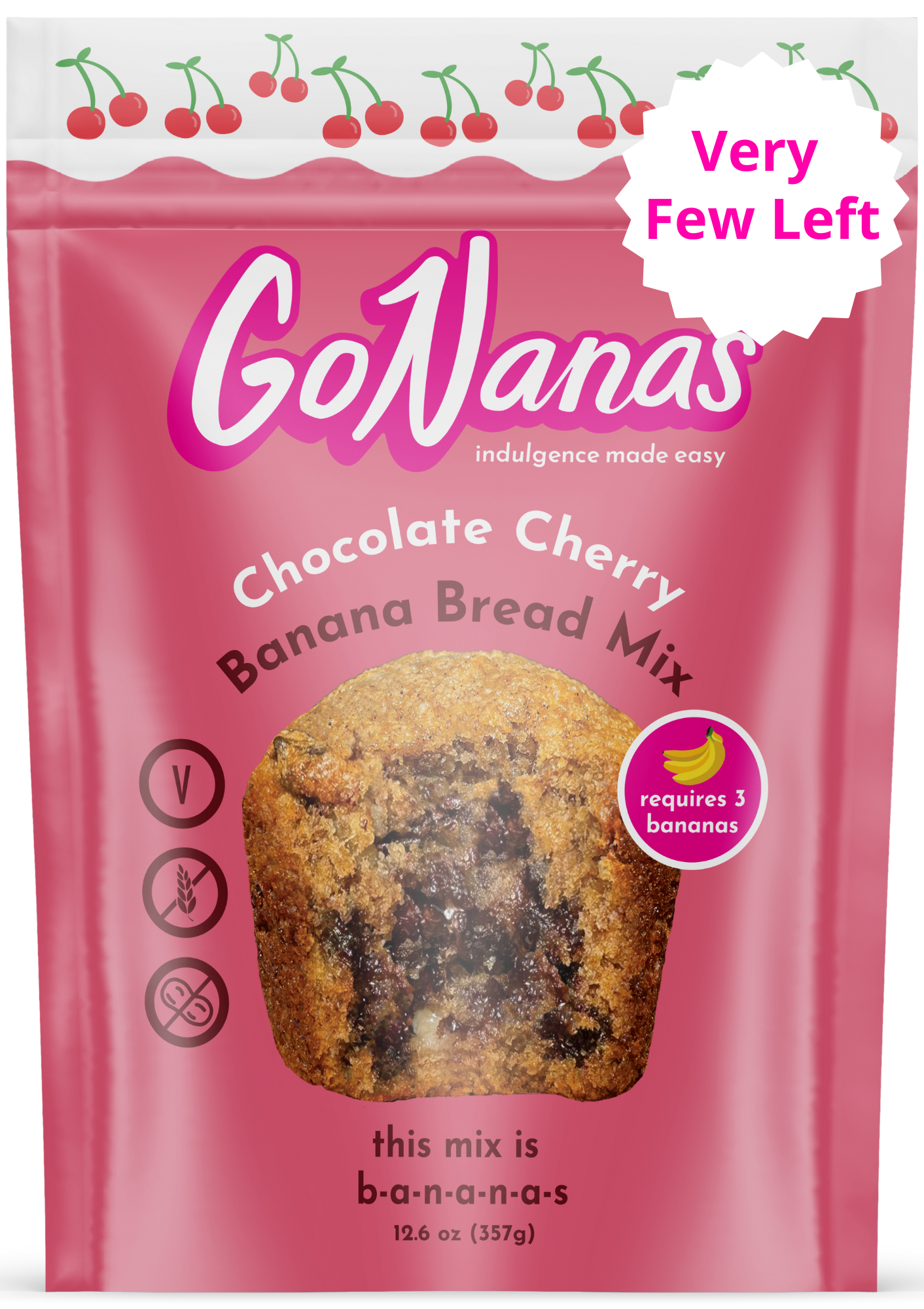 Chocolate Cherry Banana Bread Mix