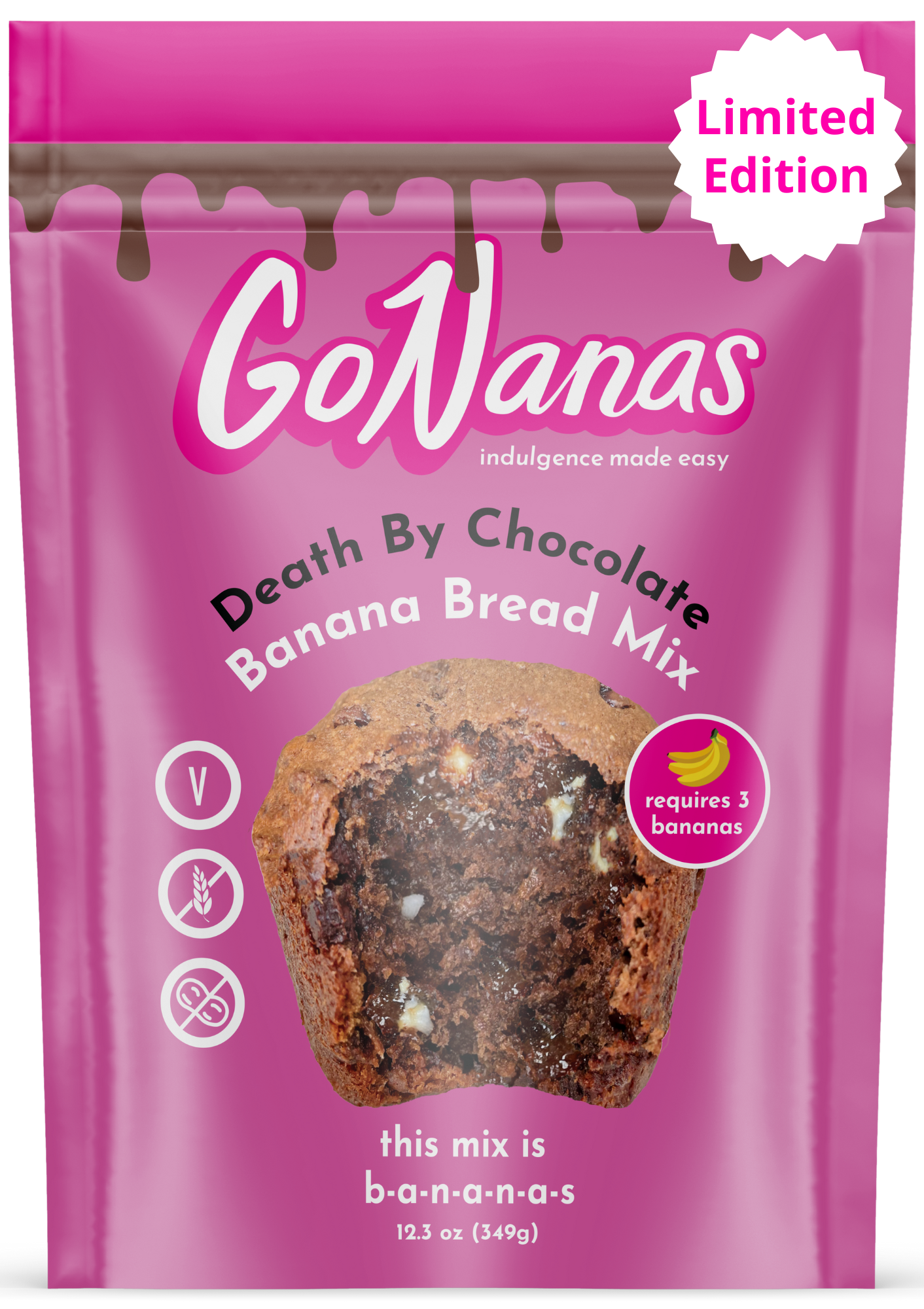 Death By Chocolate Banana Bread Mix