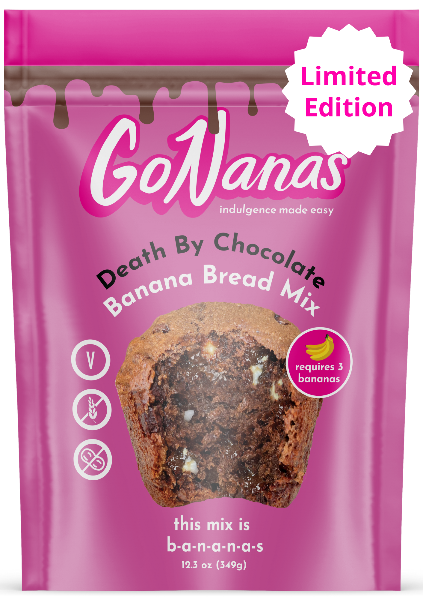 Death By Chocolate Banana Bread Mix