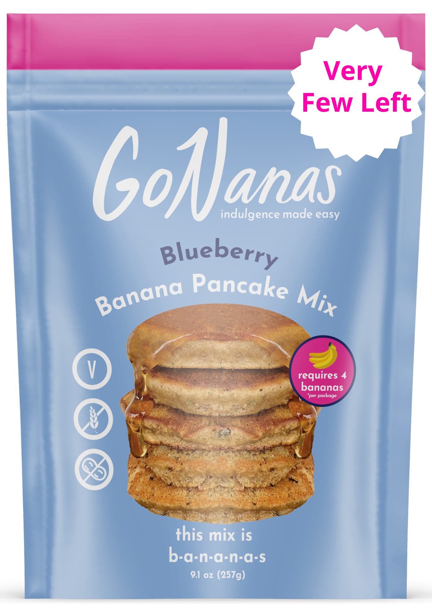 Blueberry Banana Pancake Mix