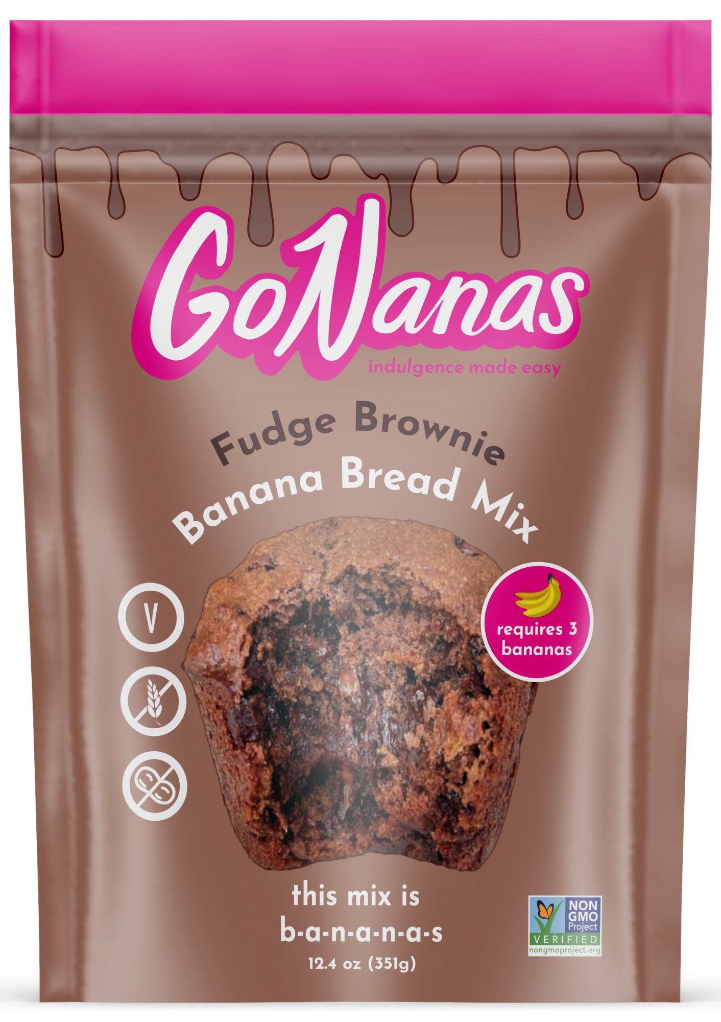 Fudge Brownie Banana Bread Mix