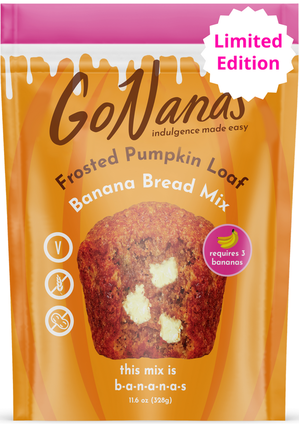 Frosted Pumpkin Loaf Banana Bread Mix