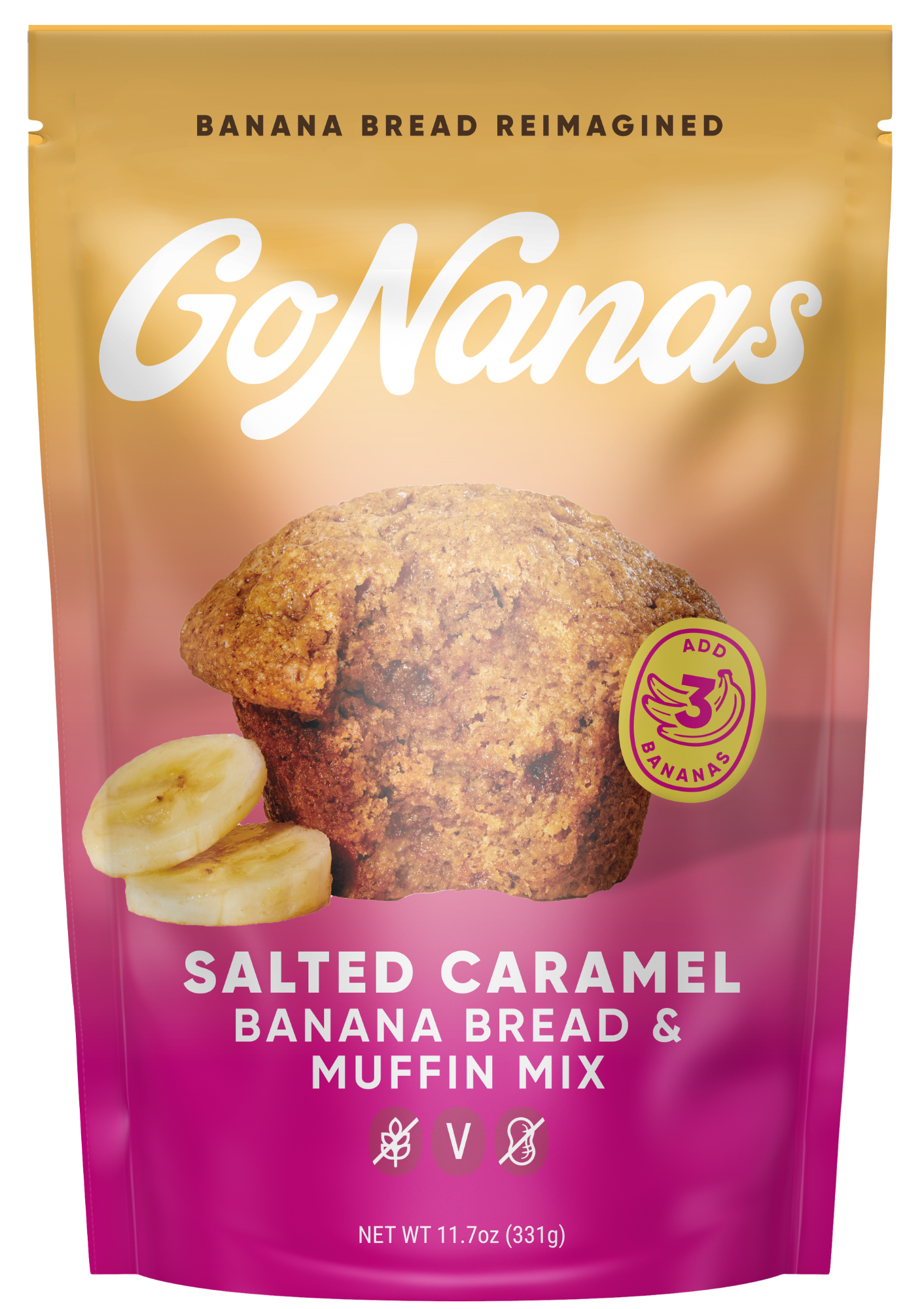 Salted Caramel Banana Bread Mix