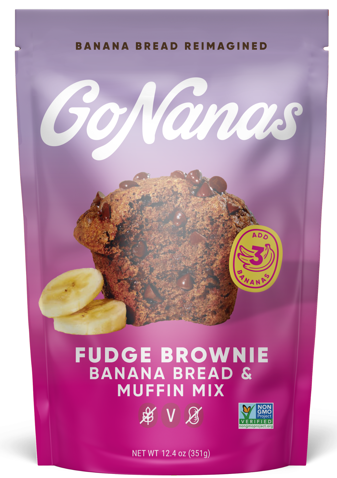 Fudge Brownie Banana Bread Mix