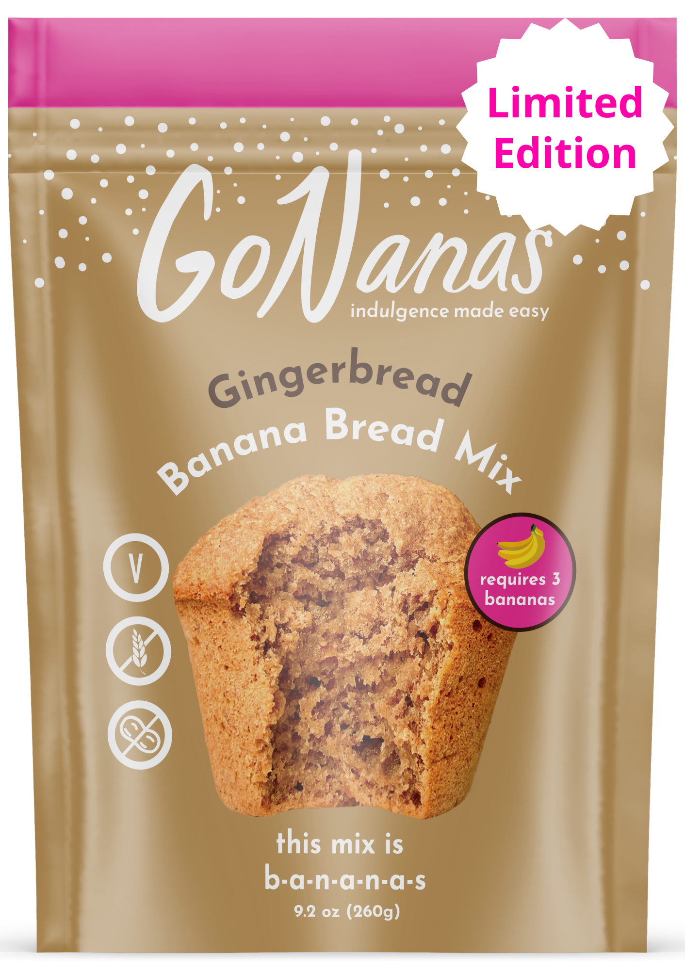 Gingerbread Banana Bread Mix