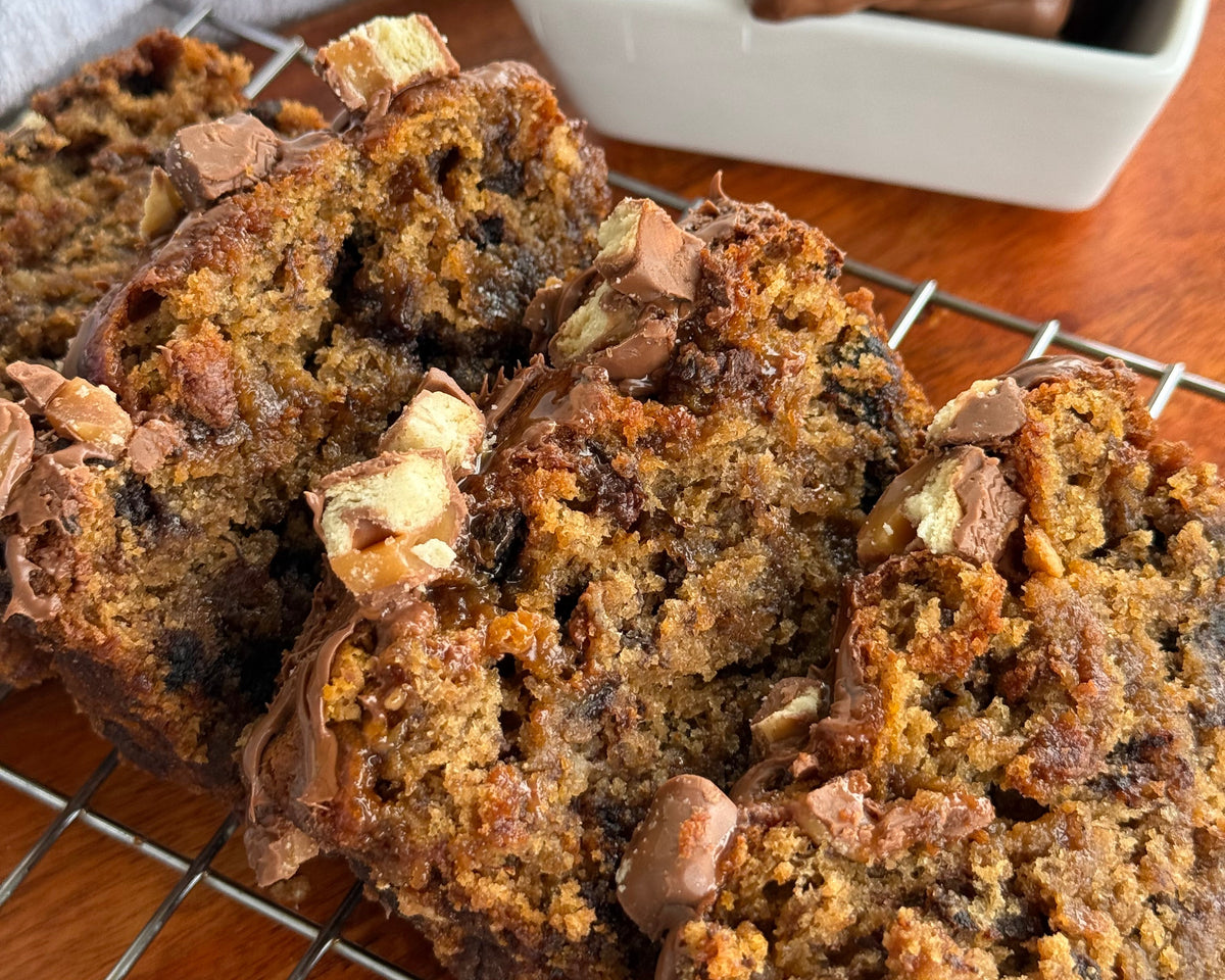 Chocolate Caramel Candybar Banana Bread Mix
