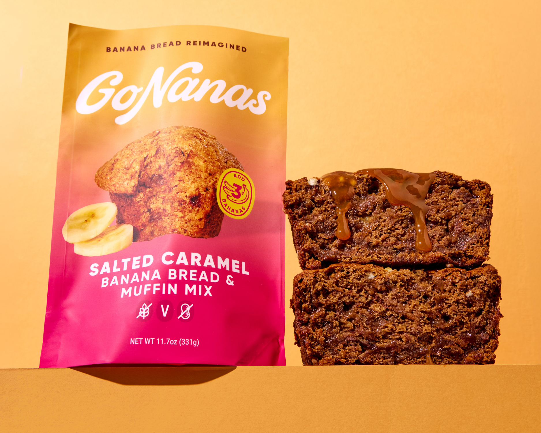 Salted Caramel Banana Bread Mix