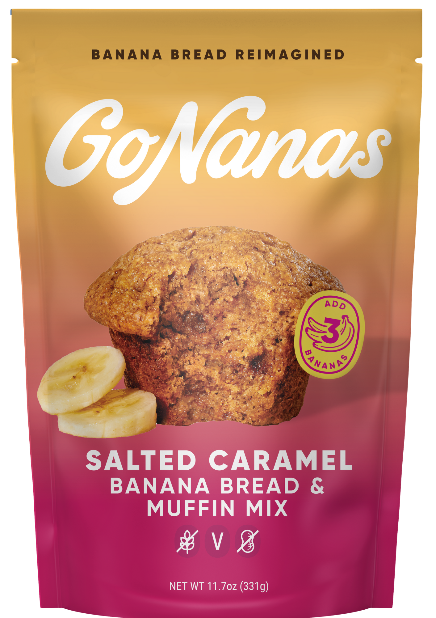 Salted Caramel Banana Bread Mix