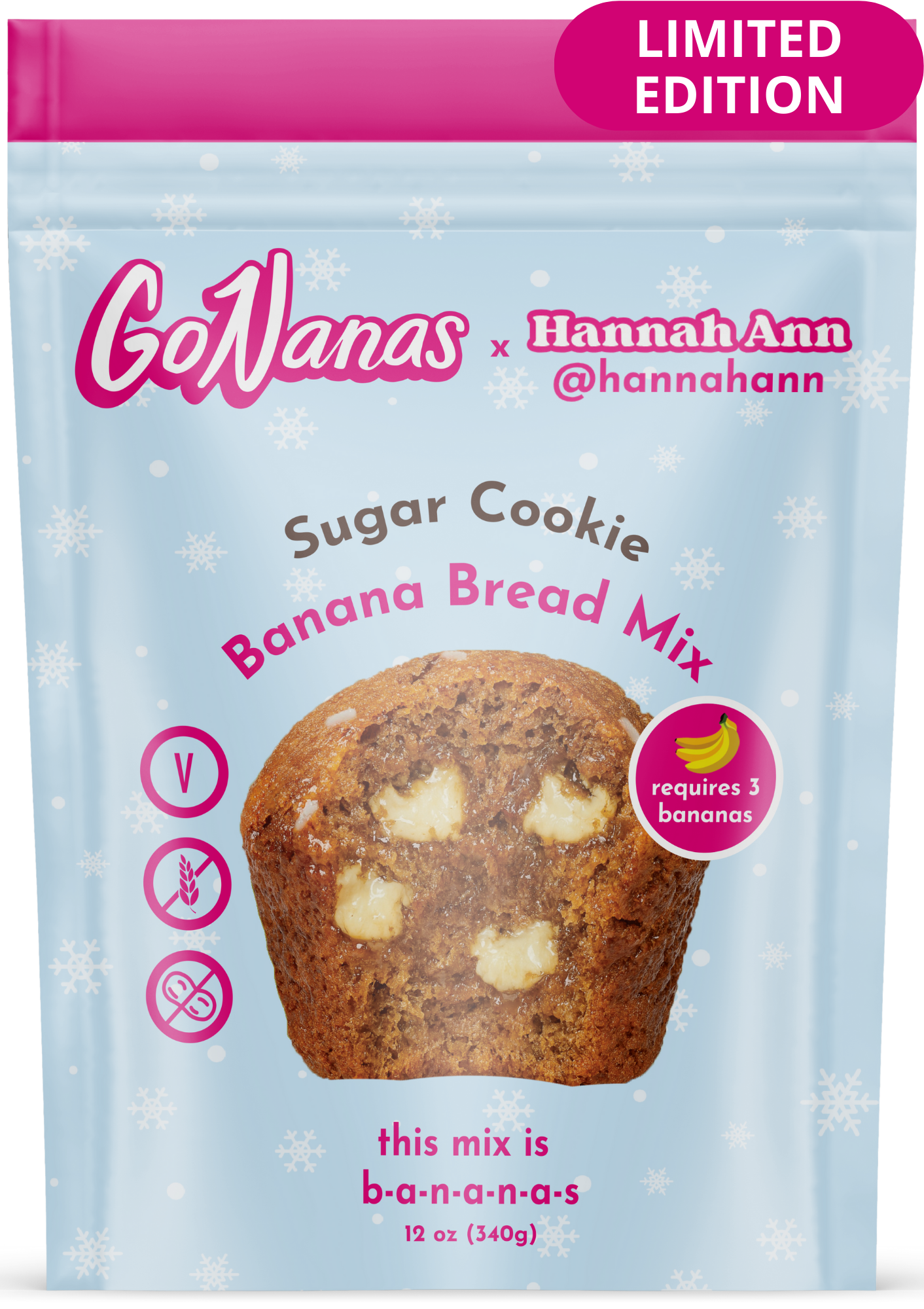 Sugar Cookie Banana Bread Mix
