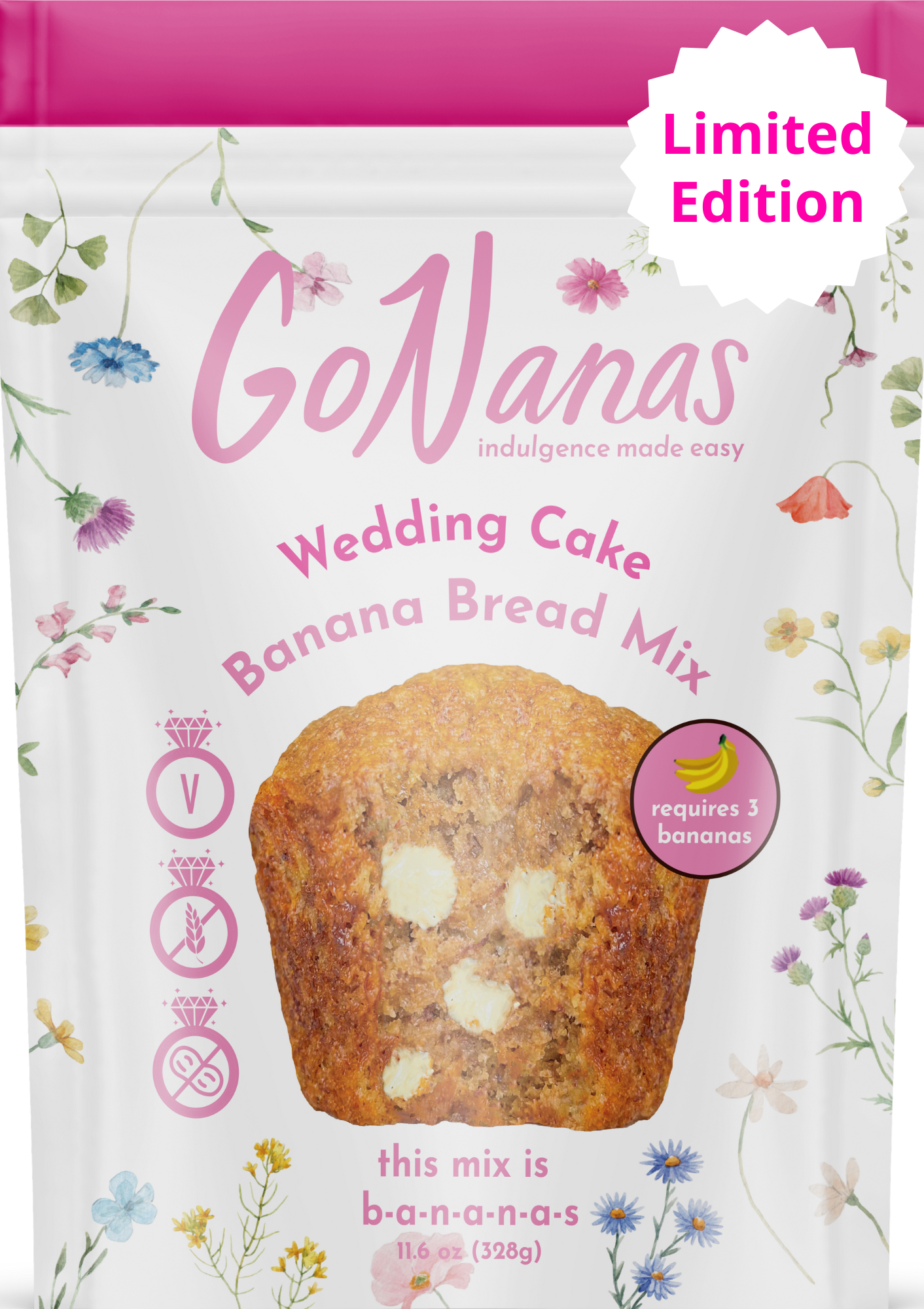 Wedding Cake Banana Bread Mix