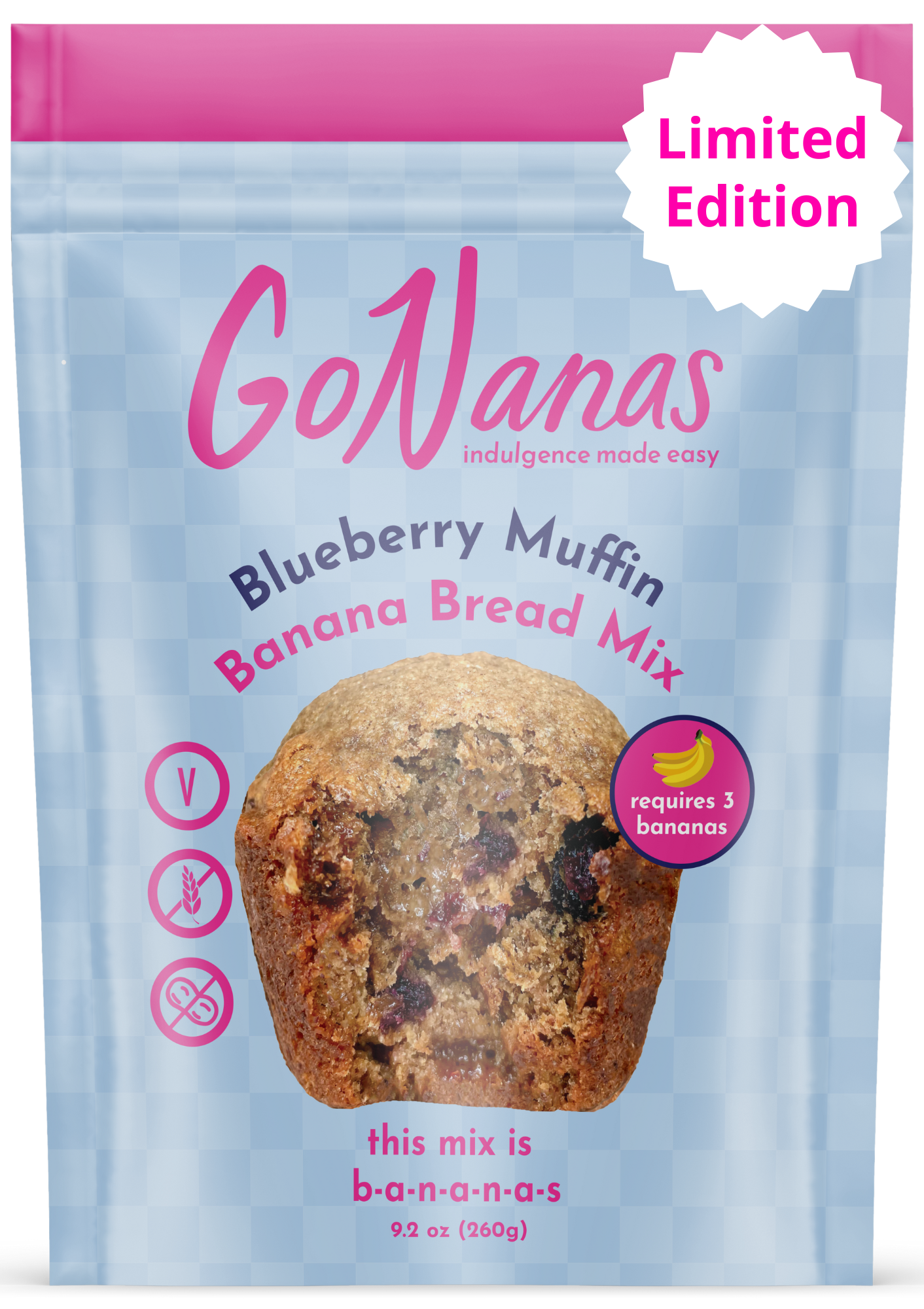 Blueberry Muffin Banana Bread Mix