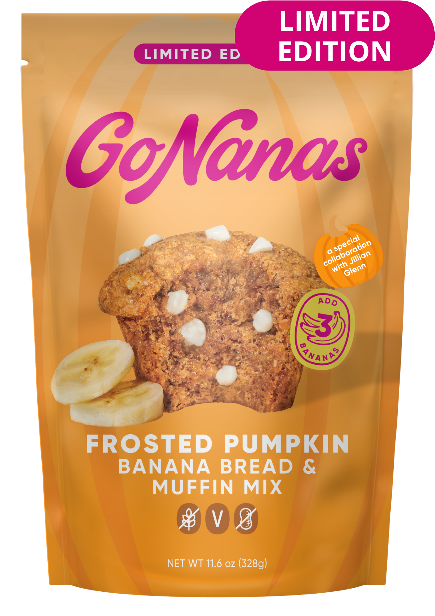 Frosted Pumpkin Banana Bread Mix