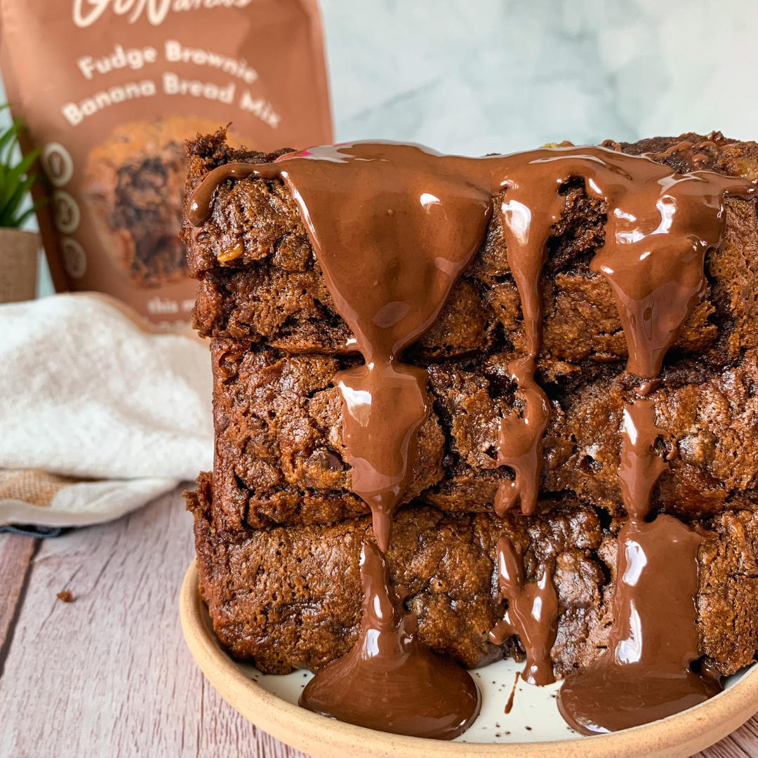 Fudge Brownie Banana Bread Mix*